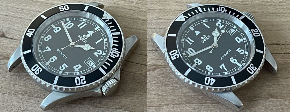 Orologi: 1980er Vintage URECH Automatic Diver Ref. 3253 revidiert – Usato da Embrach venduto da Canderau 4