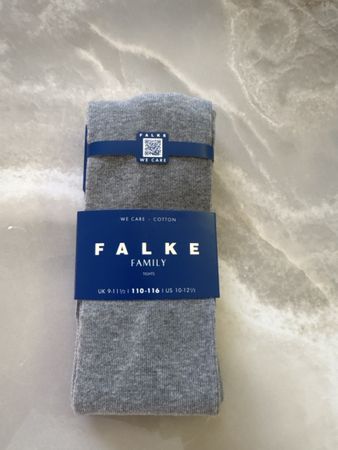 Falke Strumpfhose grau 110-116 neuwertig