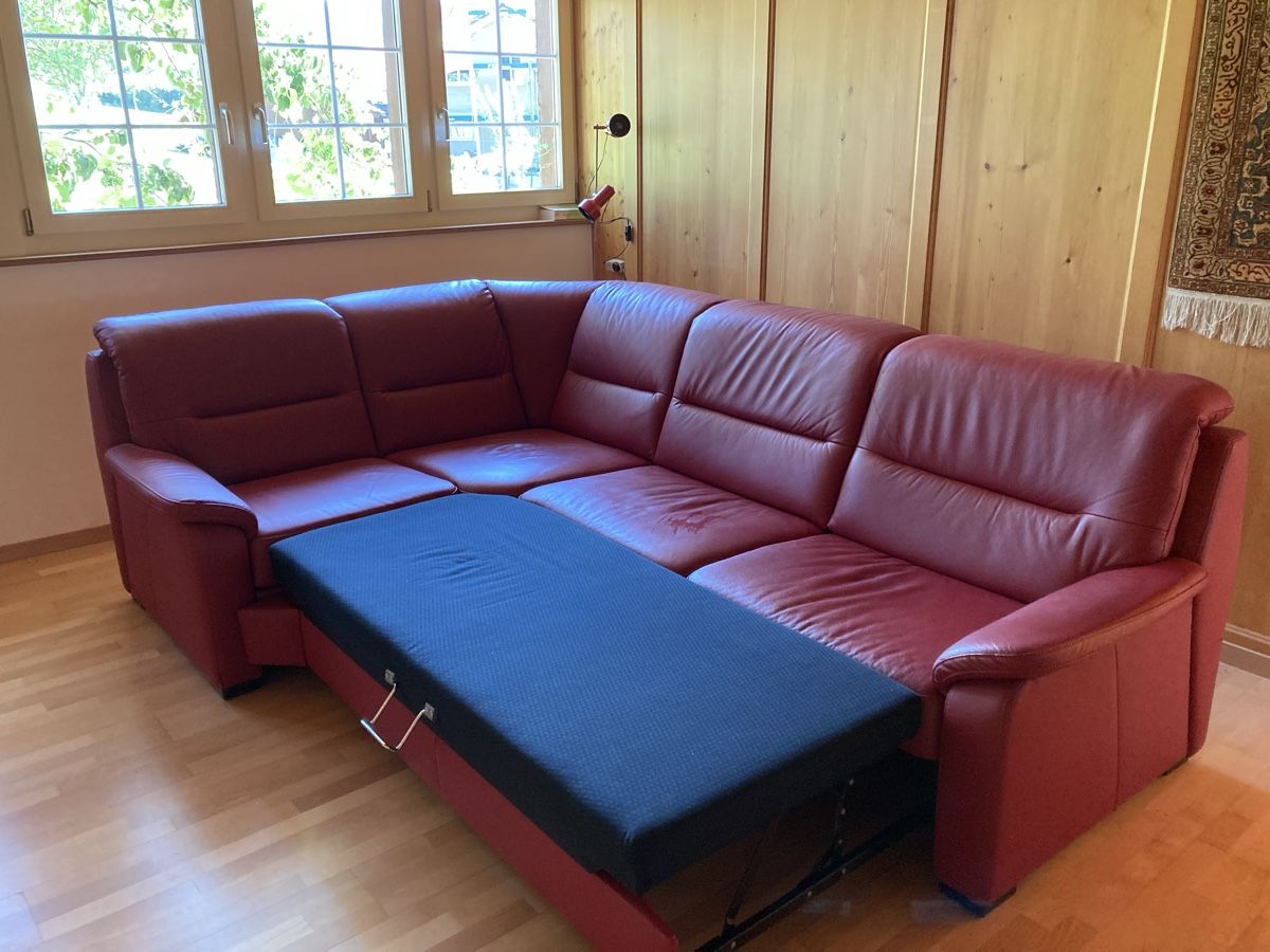 Divani: Schlafsofa in Lederoptik – Usato da Dietfurt venduto da chrischu66 3