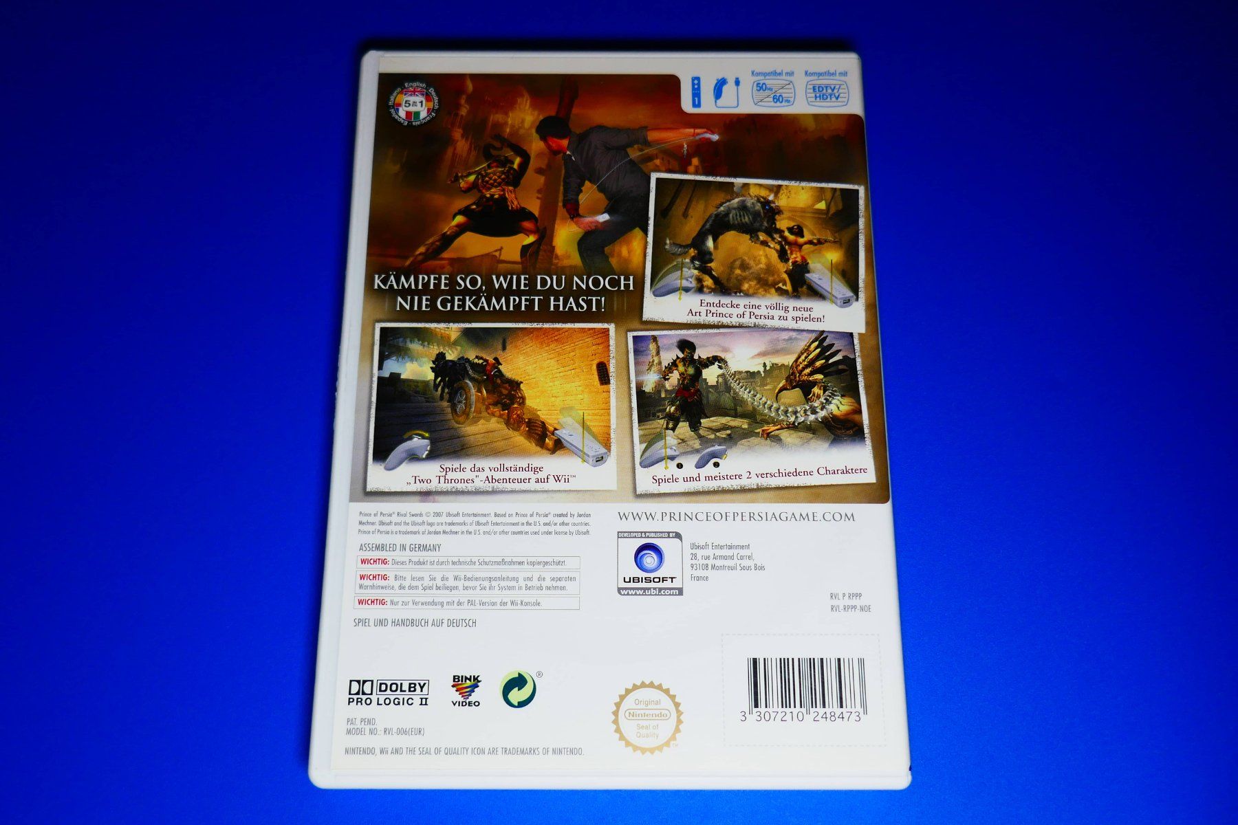 Prince of Persia : Rival Swords - Nintendo Wii (Gebraucht) in Vuarrens ...