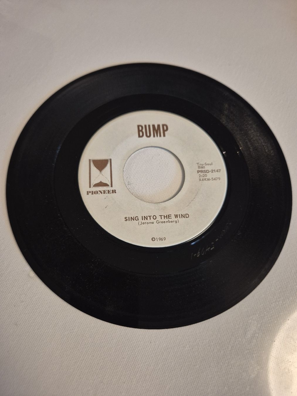 Dischi in vinile: Bump -  Sing Into The Wind - Single 7 , US – Usato da Uster venduto da newwave0 2