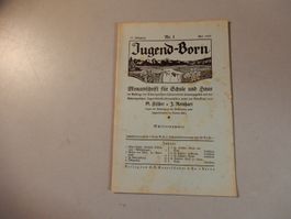 Jugend-Born Monatsheft Mai 1923, Nr. 1, 15. Jahrgang Rarität