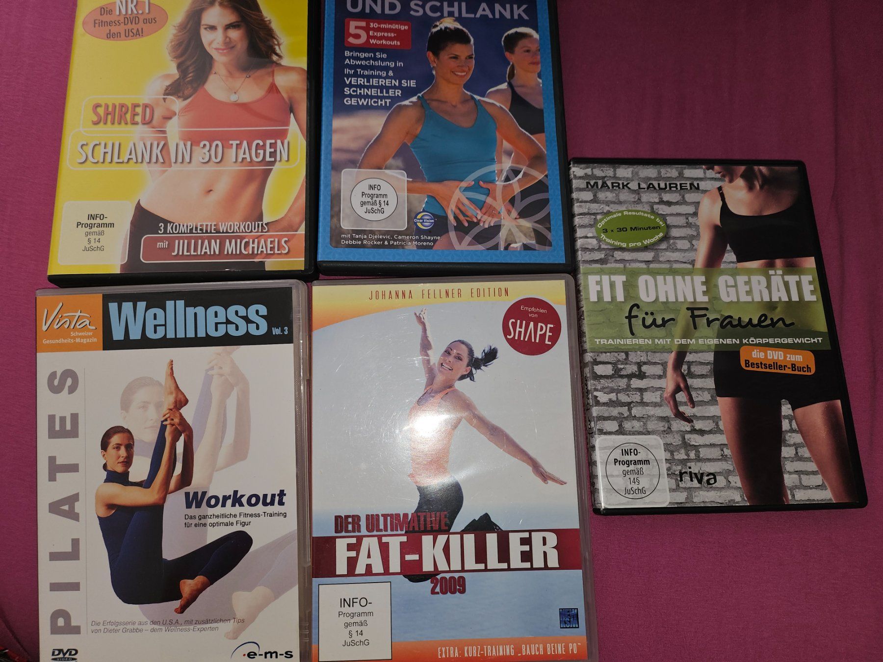 Tutti i DVDs: DVD-Paket zum abnehmen – Usato da Thun venduto da Shame