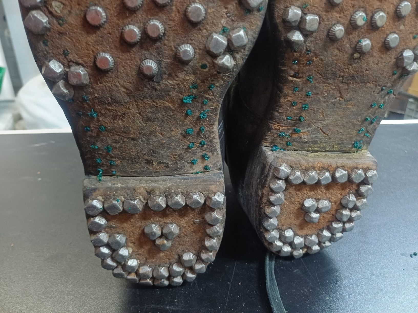 Scarpe da uomo: Dierauer Bergschuhe genagelt – Difettoso da Wangenried venduto da Recycler94 6