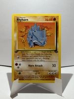 Pokémon Karte Rhyhorn 1. Edition