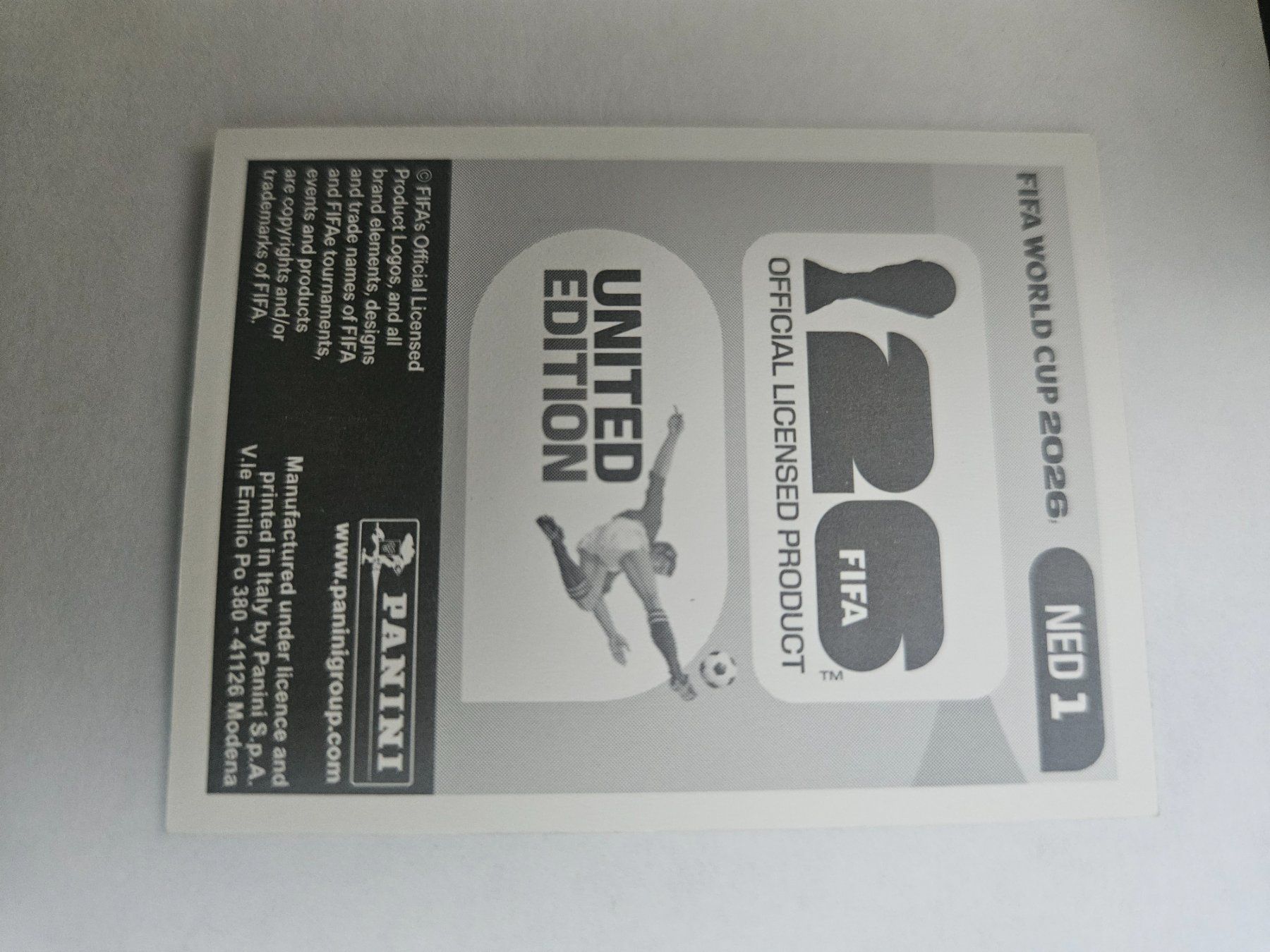 Panini Cartes à collectionner: NED 1 – D'occasion à Würenlingen par Dinli 1