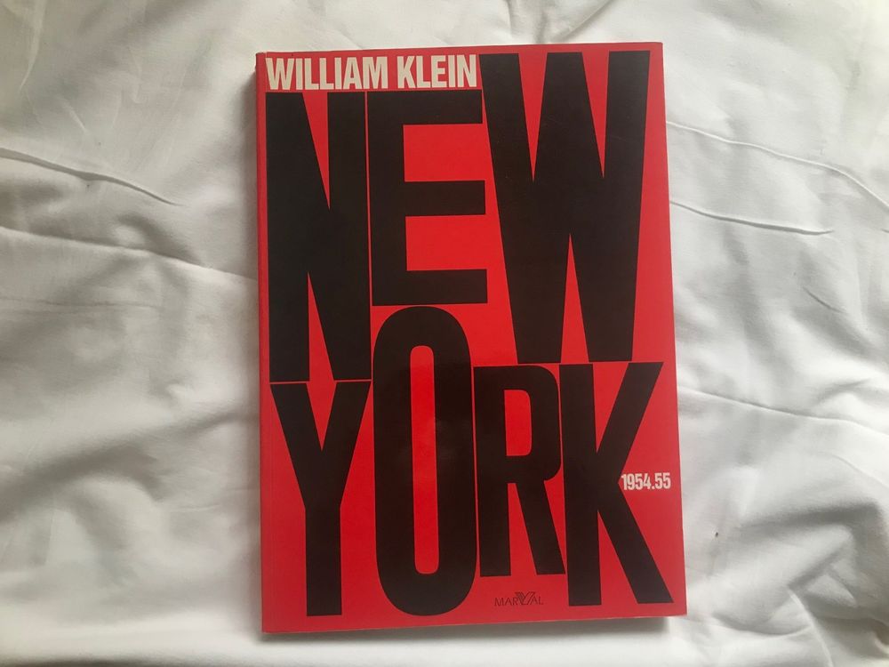 WILLIAM KLEIN NEW YORK 1954.55絶版超希少本です - アート・デザイン 