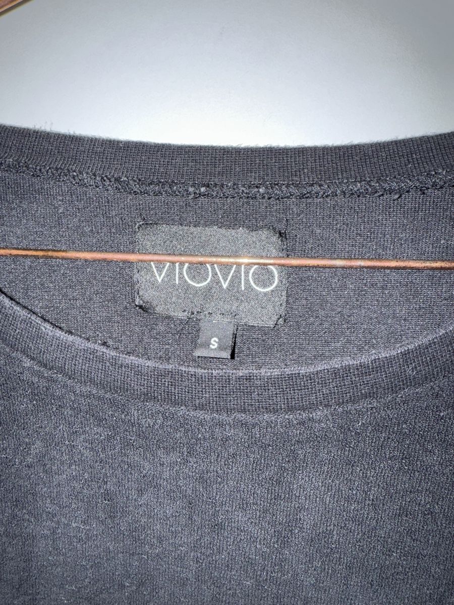 T-shirt: VIOVIO Samt / Velour T-Shirt – Usato da Gossau ZH venduto da Shaolin 3