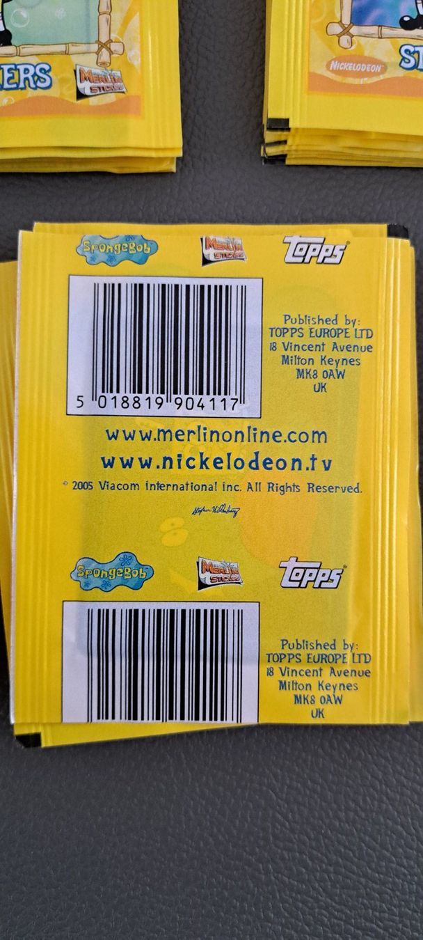 Sammelbilder & Trading cards: 50 Stück Spongebob Sticker Pack | Merlin | 2005 – Neu (gemäss Beschreibung) aus Reiden von Zizki 2