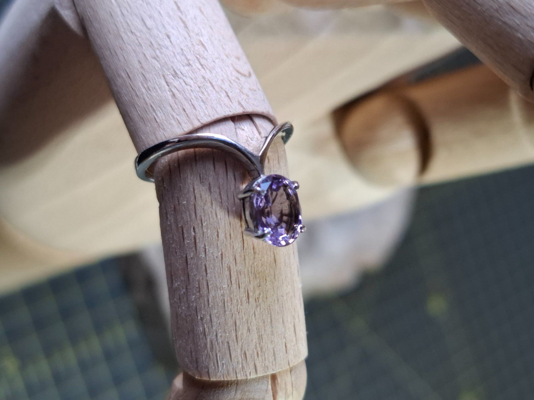Anelli: Ring mit Amethyst S 925 – Usato da Zwieselberg venduto da Halifaxmendusli 4