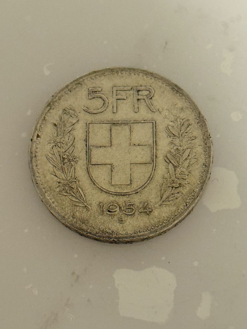 Toutes les monnaies: 5 Franken 1954  Silber – D'occasion à Wallisellen par SWISS_SILVER1 1