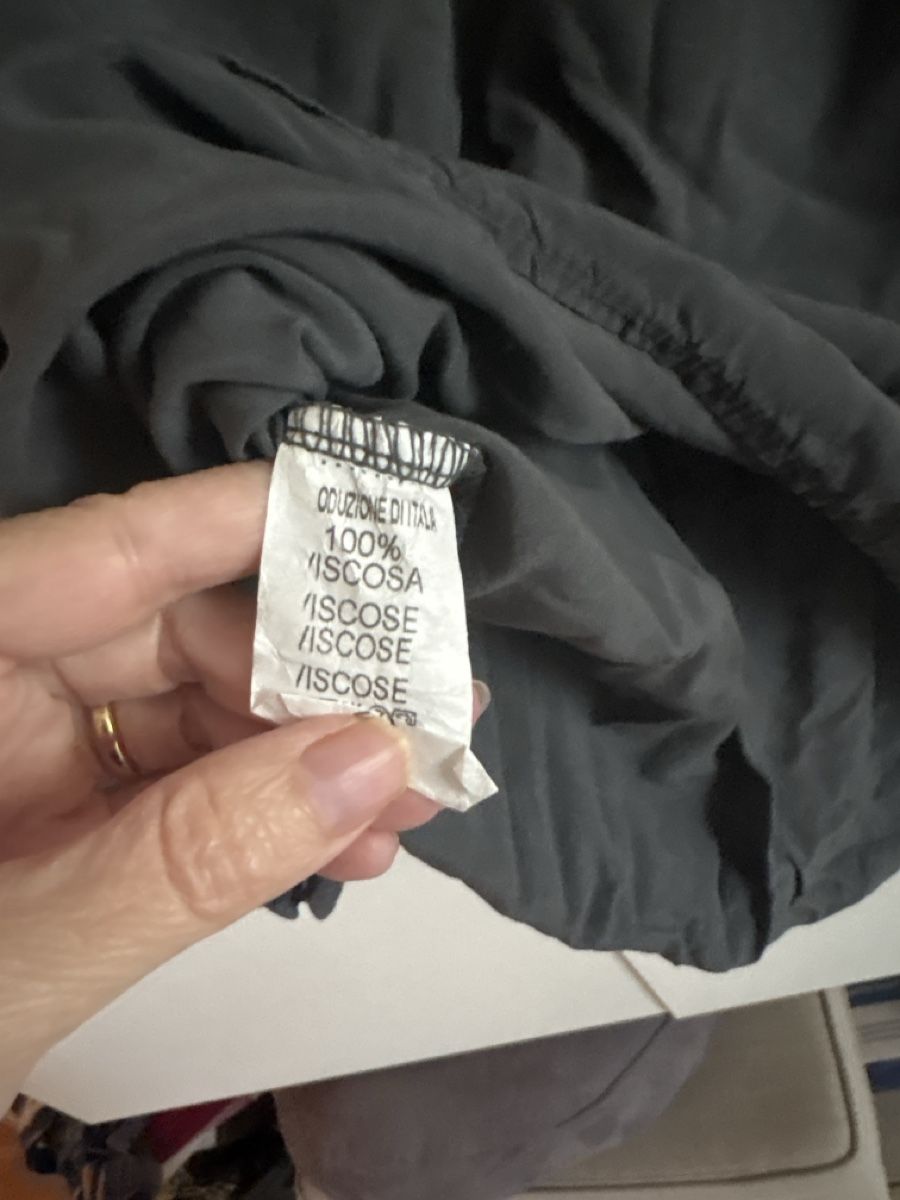 Tops: Blouse, chemisier, pull longue manche gris viscose  – Neu (gemäss Beschreibung) aus Pully von kaba07 3