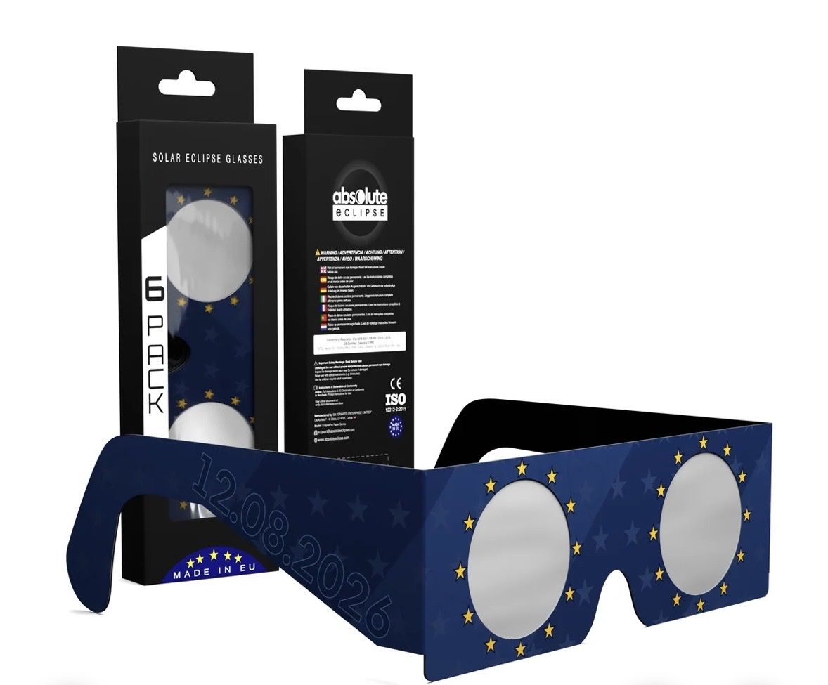Occhiali & Lenti: PAPER SOLAR ECLIPSE GLASSES · EN ISO 12312-2 – Nuovo (secondo la descrizione) da Carouge GE venduto da David_1899 2