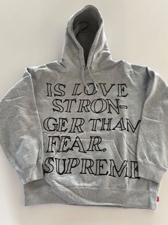 Supreme Grey Hoodie