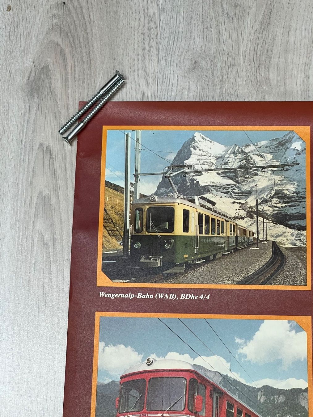 Foto & Immagini: Plakat BBC Brown Boweri Lokomotiven Eisenbahnen – Difettoso da Vaduz venduto da Unikate-Markt 3