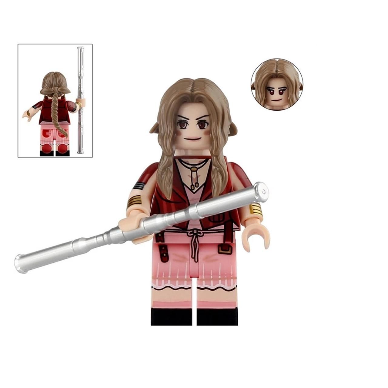 Statuette:  Final Fantasy - Aerith mit Staff mini figure – Nuovo e nell'imballaggio originale da Glattbrugg venduto da har_jgc7 1