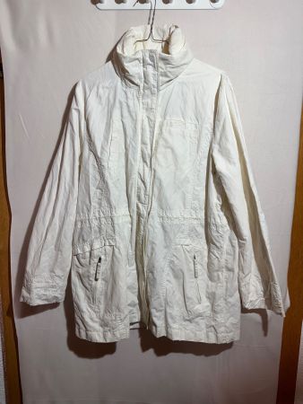 Schöne weisse Übergangsjacke von Biaggini Gr. 46