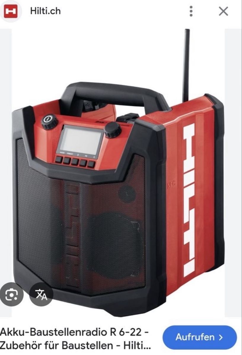 Hilti Radio: Hilti Radio – Nuovo e nell'imballaggio originale da Sirnach venduto da Dagr97