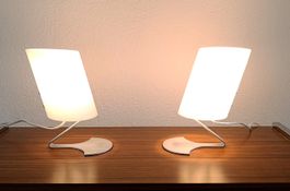 2 Murano Tischlampen, made in Italy