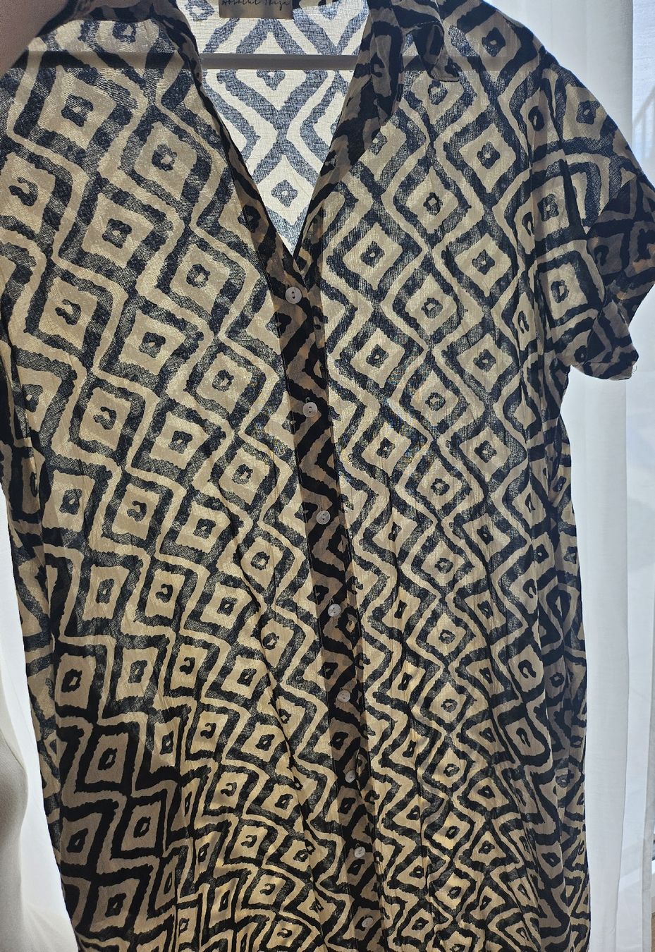 Vestiti: Hemdkleid von Absolut Ibiza 100% Baumwolle – Usato da Allschwil venduto da na.wi.90 3