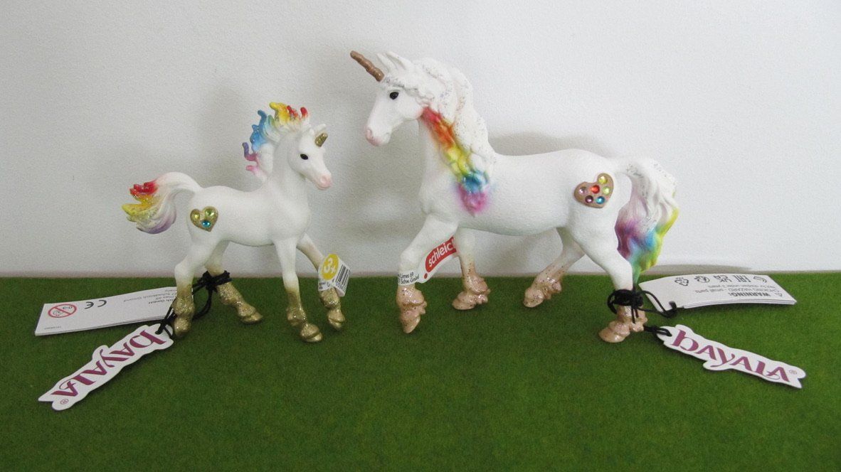 Schleich Giocattoli: Schleich Bayala Einhörner mit Herz – Nuovo (secondo la descrizione) da Brunnen venduto da Kiwiland1