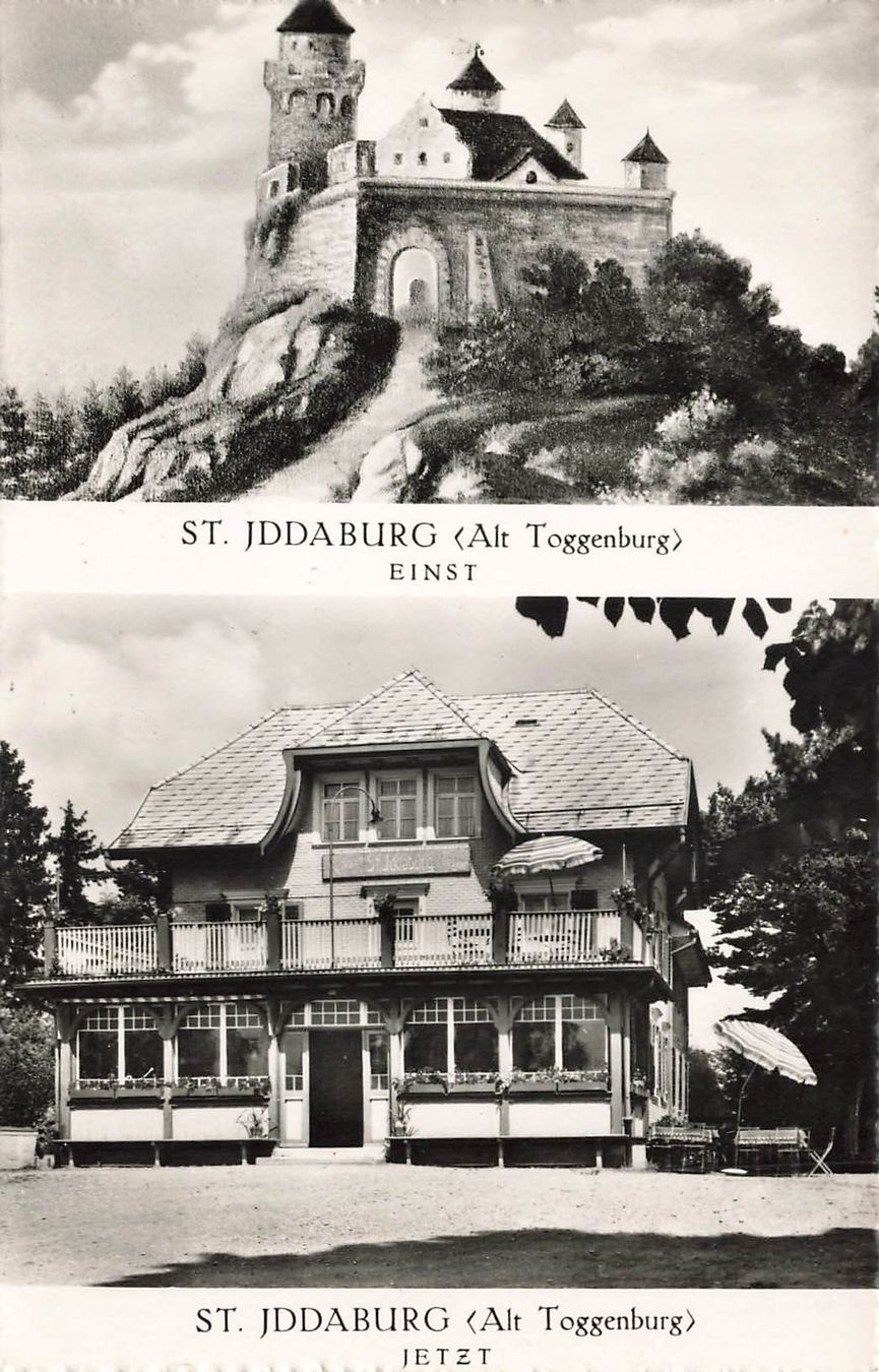 Ansichtskarten: 2 AK's St. Iddaburg – Gebraucht aus Schwyz von Seffi56 1