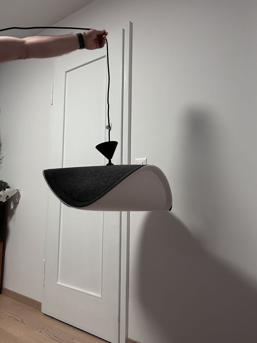 Lampadari & plafoniere: Designerlampe aus Filz – Usato da Rüti ZH venduto da viv_ng2n 3