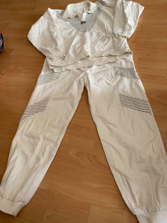 Ensemble en coton blanc vintage 42/44