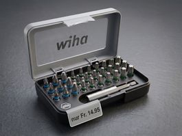 Wiha Bit-Satz + Bithalter, 32-tlg.