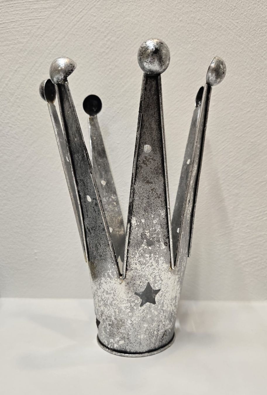 Tutte le decorazioni: Silberne Metall Krone Vintage Deko – Usato da Rheinsulz venduto da Dred 1