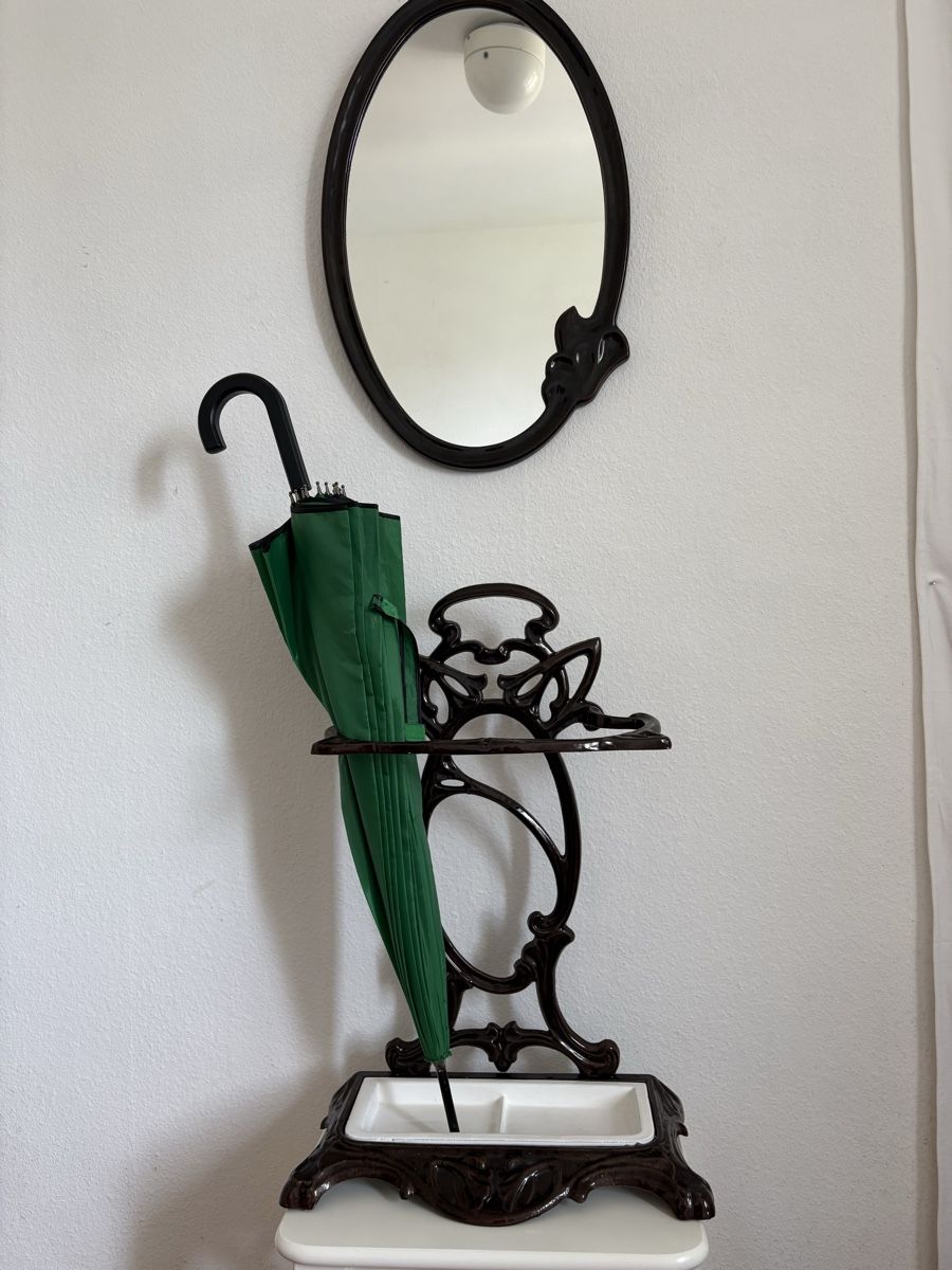 Porte manteau: Schirmständer mit Spiegel vintage – D'occasion à Baden par jdif 3