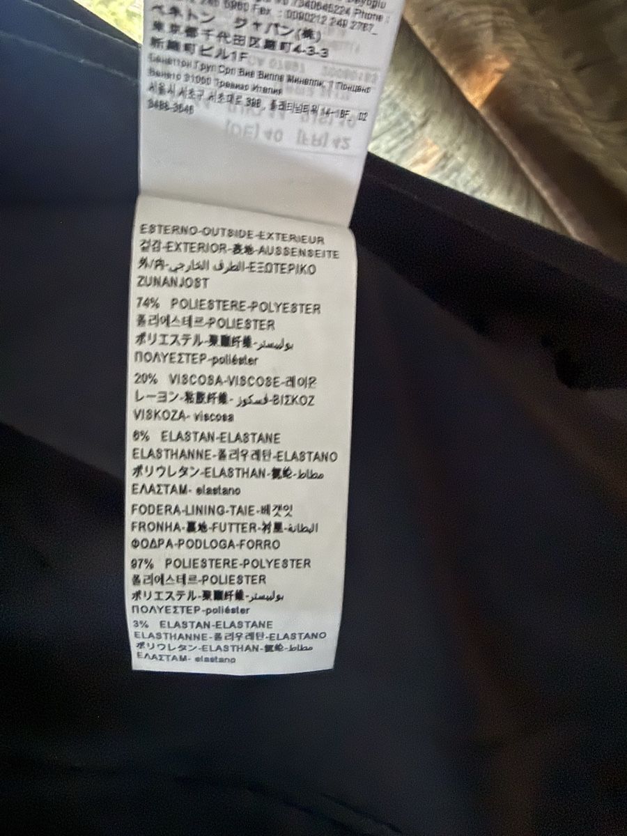 Sisley Giacche: Sisley Black Jacket – Usato da Zürich venduto da JosieS 3