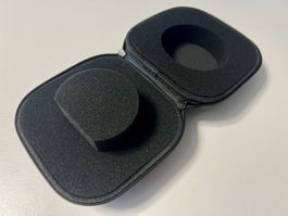 BLANCPAIN black travel/service box with grey foam interior