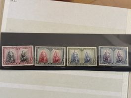Timbres Espagne 1931 Pro Fide Artibus 4 pièces état neuf