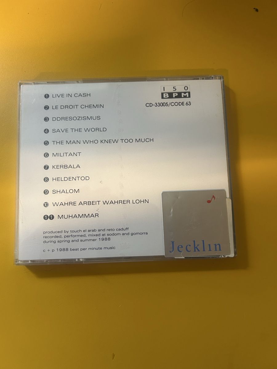 CD: Touch El Arab: L R K – Usato da Zürich venduto da Deliverance 3
