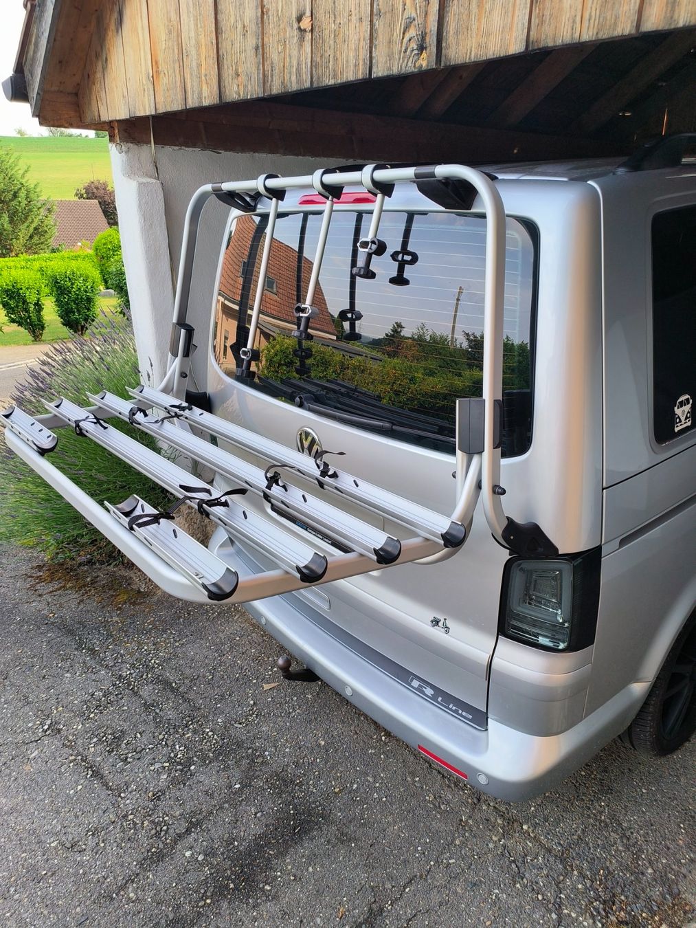 Dachträger: Fahrradträger VW T5 – Gebraucht aus lostorf von  1