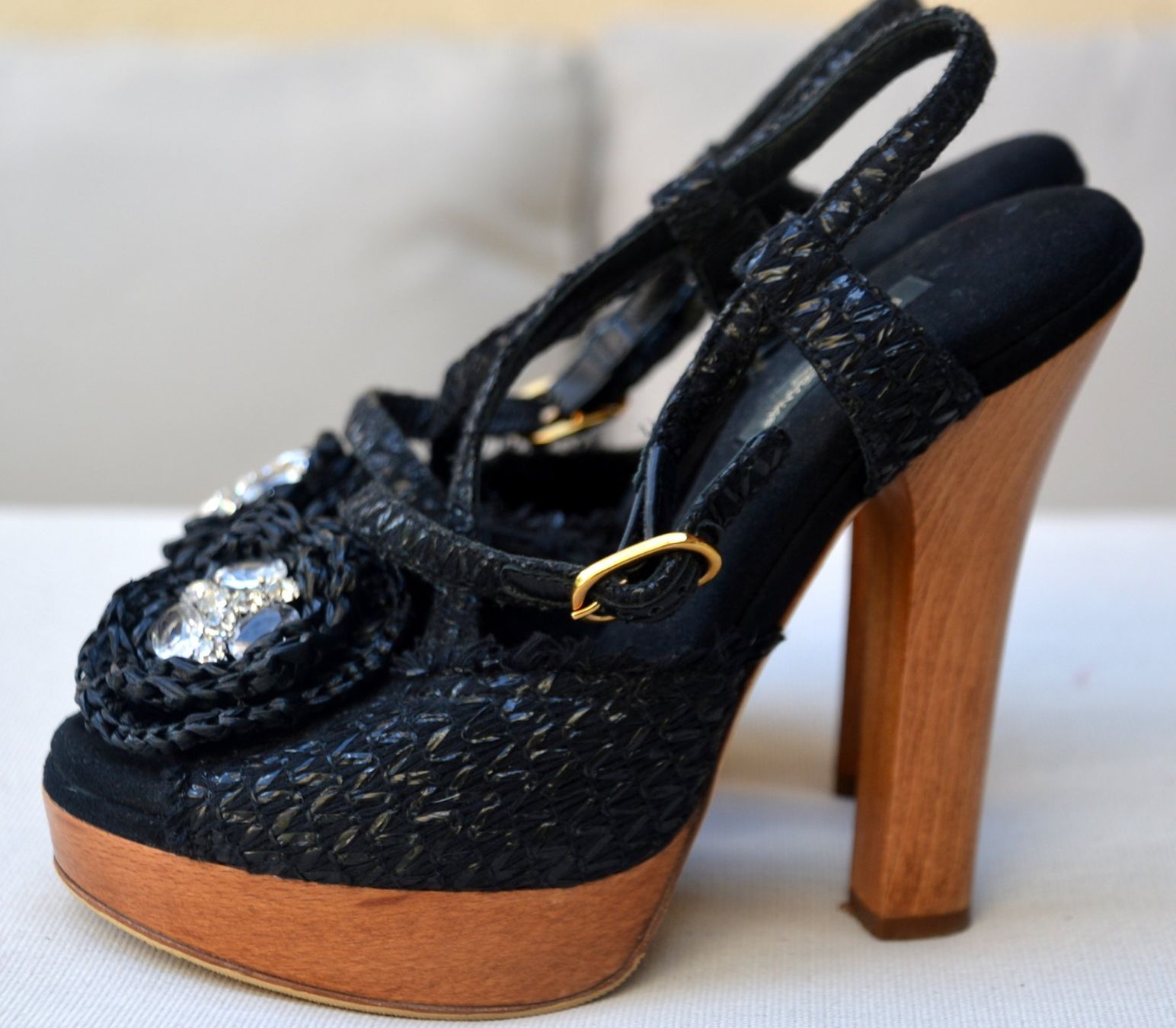 Dolce & Gabbana Scarpe da donna: Sandalen / sandales Dolce & Gabbana .37 – Usato da Collonges venduto da arashee 7