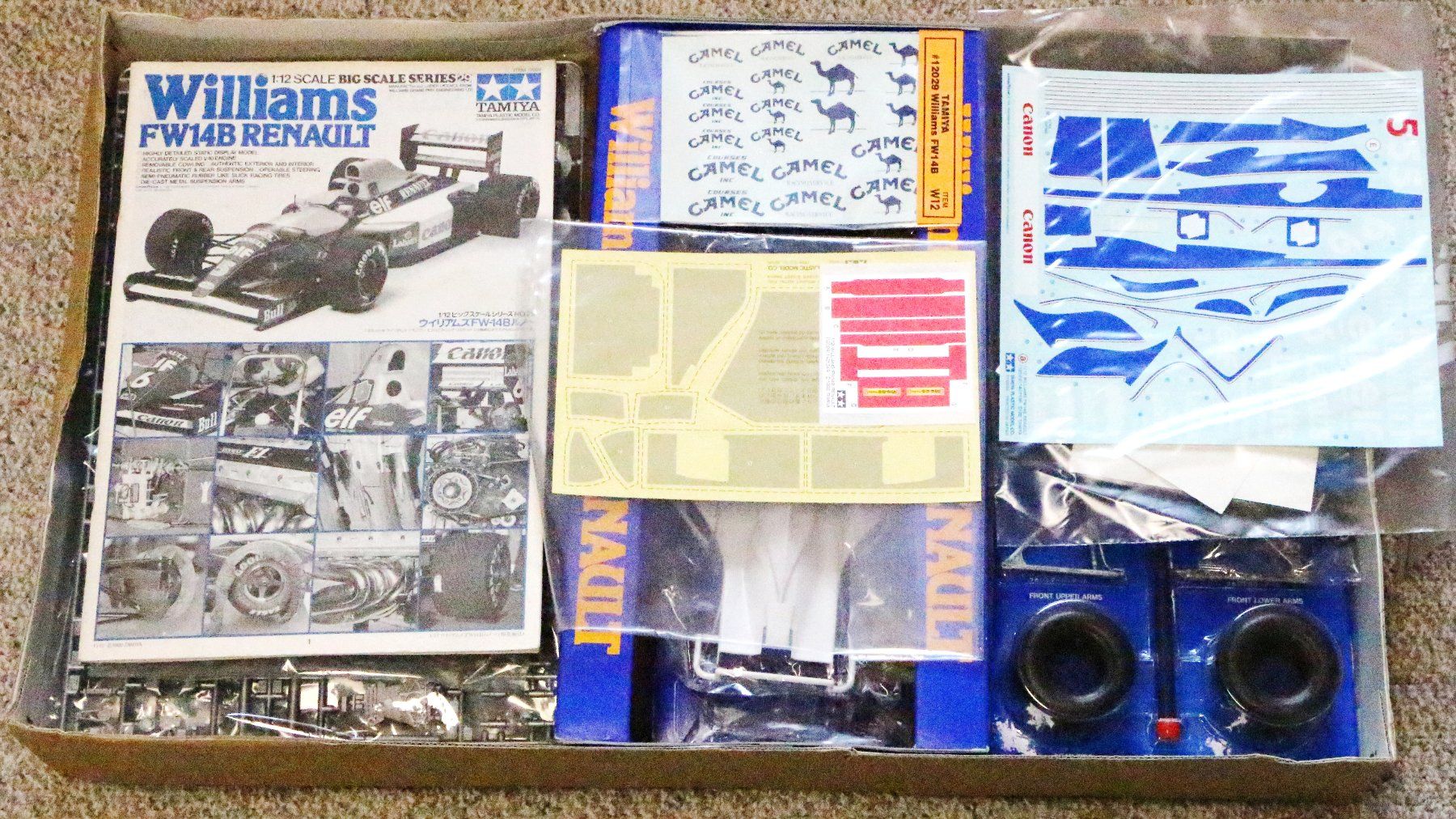 Tamiya Modellautos: Tamiya Williams FW14B Renault 1:12 – Neu (gemäss Beschreibung) aus Mörschwil von Ferrari-V8 5