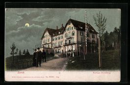 AK Zürich, Kurhaus Zürichberg, 1908