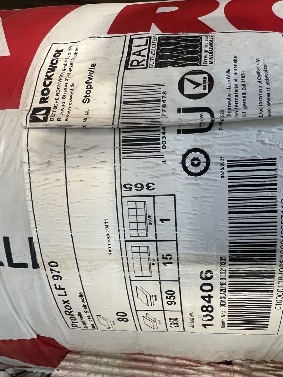Rockwool ProRox LF 970 Steinwolle, neu, Originalverpackt! (Neu und ...