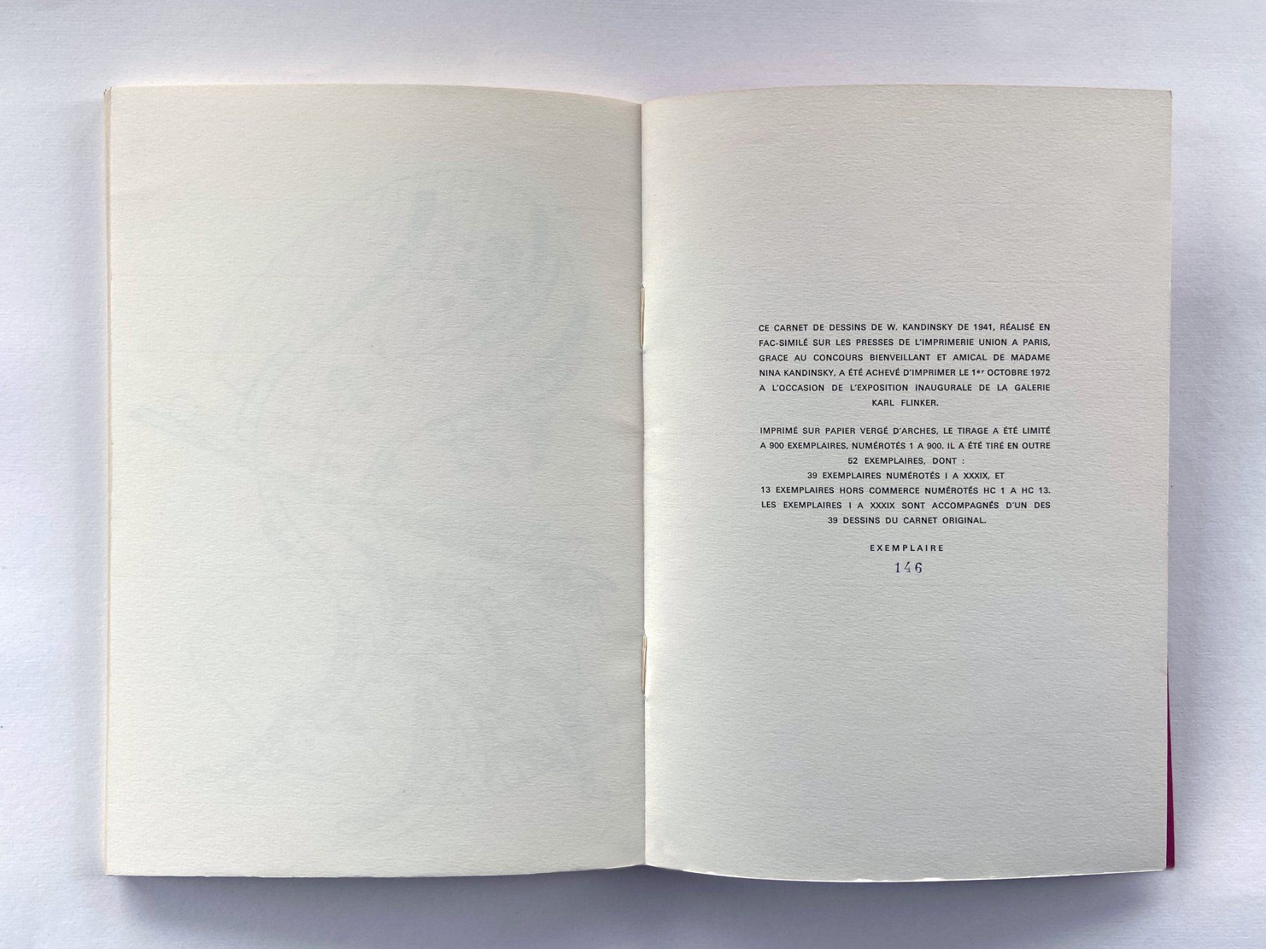Bücher: Kandinsky. Carnet De Dessins 1941. Karl Flinker Éditeur. – Gebraucht aus Zürich von Tulsa1968 5