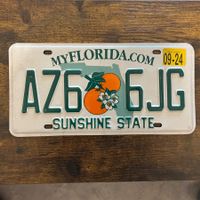 🇺🇸 U.S. Autoschild - Florida AZ6 6JG - ORIGINAL