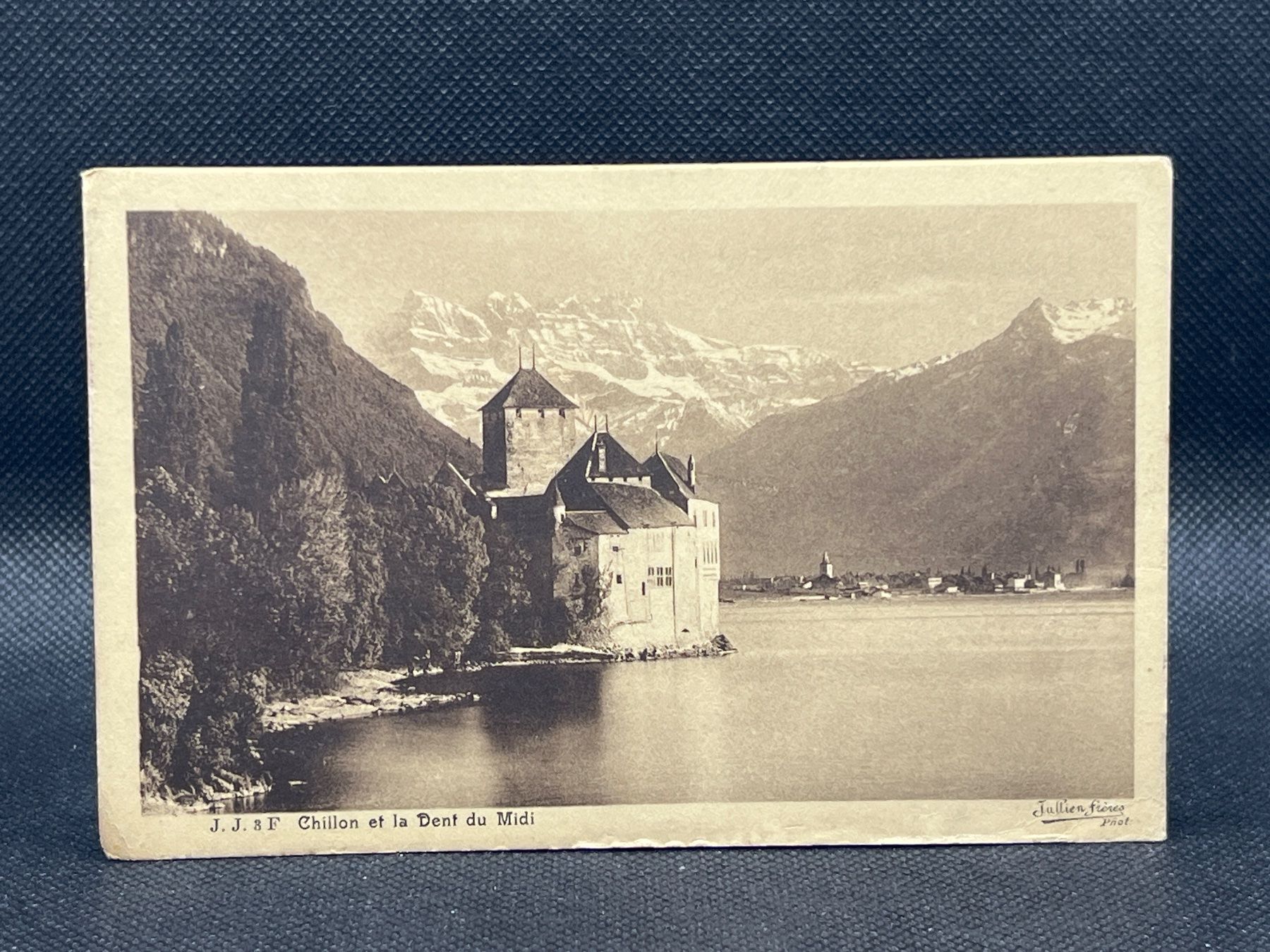 Cartoline postali: Chillon et la Dent du Midi – Usato da Widnau venduto da Brusi9