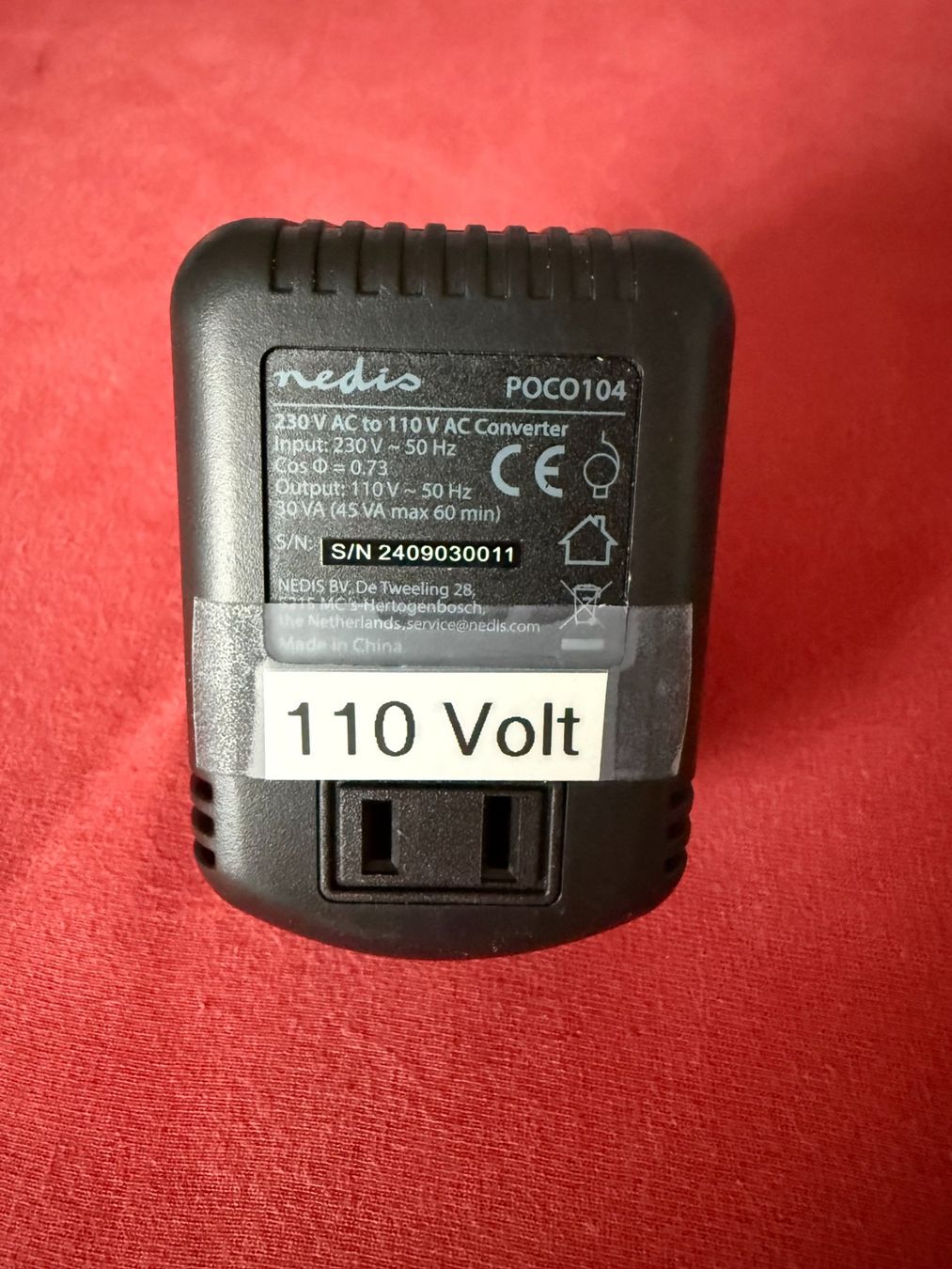 Unità & Adattatore: Adapter  220 Volt auf 110 Volt – Nuovo (secondo la descrizione) da Uetendorf venduto da andyboy53 3