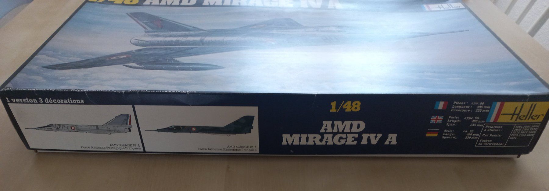 Kit di costruzioni: AMD MIRAGE IV A  (1/48) - HELLER – Nuovo (secondo la descrizione) da Tann venduto da hoesli4 1