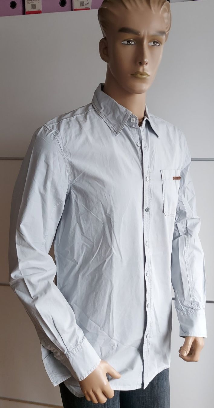 Camicie: Neues Moscow Herren Hemd Gr. M, hellblau – Nuovo e nell'imballaggio originale da Basel venduto da Mazzo84