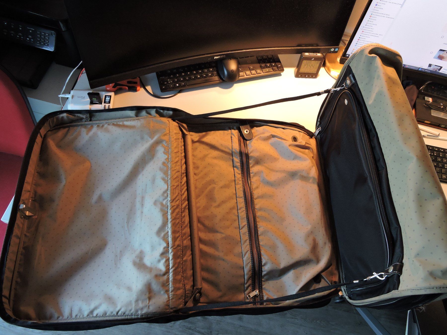 Samsonite Valigie: Samsonite Faltbare Anzugtasche/Kleidersack – Usato da Hauptwil venduto da Borusse01 5