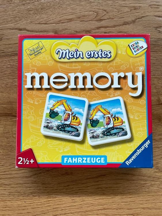 Memory Fahrzeuge für Kinder 2 1/2 Jahre | Kaufen auf Ricardo