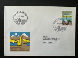 CH Ersttag -  Werbestempel Lodrino  (M511)