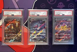 Entei V - Suicune V - Raikou V - VStar Universe JP PSA 9/10